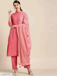 Women Kurti  - Blush Pink, All Size Available