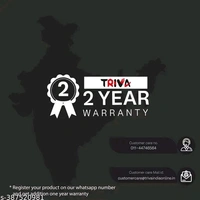 Triva MINISTAR750 Mixer Grinder-500w,3Jars (Liquidizing, Grinding, 400Ml Big Chutney Jar),3 Speed Settings and Stainless Steel Blades, Copper Armature Motor,Overload Protection, BLACK Colour, 1 Year WarrantyName: Triva MINISTAR750 Mixer Grinder-500w,3Jars (Liquidizing, Grinding, 400Ml Big Chutney Jar),3 Speed Settings and Stainless Steel Blades, Copper Armature Motor,Overload Prote