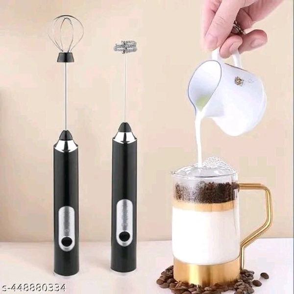 WDS USB Rechargeable Milk Frother Hand Blender - Electric Foam Maker & Coffee Beater for Cappuccino, Egg WhiskerName: WDS USB Rechargeable Milk Frother Hand Blender - Electric Foam Maker & Coffee Beater for Cappuccino, Egg WhiskerType: Electric WhiskProduct Breadth: 2.5 CmProduct Height: 22.5 CmProduct Length: 3.5 CmNet Quantity (N): Pack Of 1WDS USB Rechargeable 