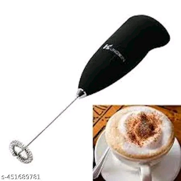Mini Coffee Maker, Electric Foam MakerName: Mini Coffee Maker, Electric Foam MakerType: Hand BlenderProduct Breadth: 15 CmProduct Height: 10 CmProduct Length: 10 CmNet Quantity (N): Pack Of 1Country of Origin: India