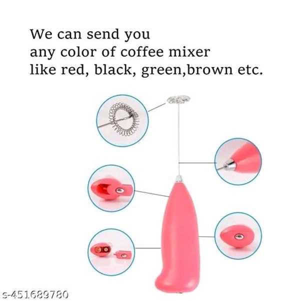 Mini Coffee Maker, Electric Foam MakerName: Mini Coffee Maker, Electric Foam MakerType: Hand BlenderProduct Breadth: 15 CmProduct Height: 10 CmProduct Length: 10 CmNet Quantity (N): Pack Of 1Country of Origin: India