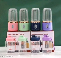 USB Rechargeable Mini Juicer Blender, Electric Juicer Bottle ( Pack of 1, Multicolour Name: USB Rechargeable Mini Juicer Blender, Electric Juicer Bottle ( Pack of 1, Multicolour Material: PlasticType: OthersCapacity in mL: 300Product Breadth: 6 CmProduct Height: 6 CmProduct Length: 15 CmNet Quantity (N): Pack Of 1Portable Blender, USB Rechargeable Mini Juicer Blender, Electric Juic