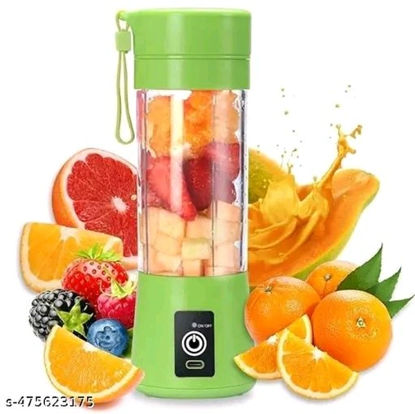 SUPERSTUD Portable USB Juicer Blender for Juices and Smoothie, Milk Shakes, 380ML, built-in JarName: SUPERSTUD Portable USB Juicer Blender for Juices and Smoothie, Milk Shakes, 380ML, built-in JarMaterial: PlasticType: OthersCapacity in mL: 100Product Breadth: 0.5 CmProduct Height: 0.5 CmProduct Length: 0.5 CmNet Quantity (N): Pack Of 1Portable and Compact: 