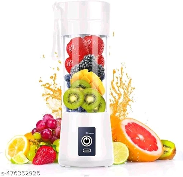 Juicer Blender for Juices Name: Juicer Blender for Juices Material: PlasticType: Electric Citrus JuicersCapacity: 0.5Product Breadth: 0.5 CmProduct Height: 0.5 CmProduct Length: 0.5 CmNet Quantity (N): Pack Of 1Safety Features: Includes a safety lock mechanism to prevent accidental operation, ensuring safe use every time.Country of Origin: India