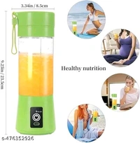 Juicer Blender for Juices Name: Juicer Blender for Juices Material: PlasticType: Electric Citrus JuicersCapacity: 0.5Product Breadth: 0.5 CmProduct Height: 0.5 CmProduct Length: 0.5 CmNet Quantity (N): Pack Of 1Safety Features: Includes a safety lock mechanism to prevent accidental operation, ensuring safe use every time.Country of Origin: India