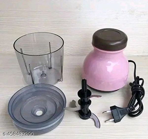 electric 220v Food Processor and Chopper Multifunction Capsule Cutter Quatre For Vegetable and Fruit- Multi Electric Fruit Purpose Crusher Meat Grinder Blender (Multicolor, 600ml) Watts Mini Mixer Juicer Multipurpose with mixer grinder juicer food processor Hand Multi-Function Baby Machine HouseholdName: electric 220v Food Processor and Chopper Multifunction Capsule Cutter Quatre 