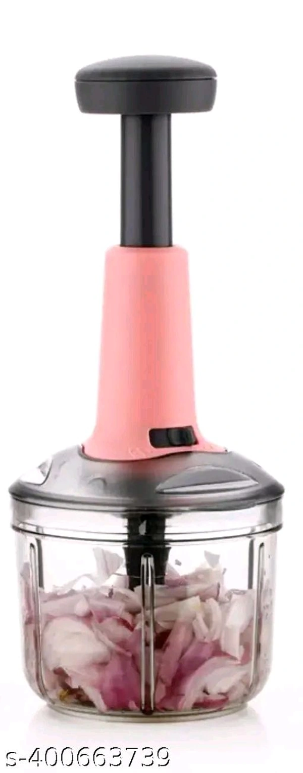 1000ML + 1000ML Combo of Standard Hand Press Push Chopper (1000 ml) and Compact Dori Chopper Cutter Mixer (1000 ml) with Stainless Steel Blades and Whisker Blade for effortlessly Chopping Vegetables Fruits for Your Kitchen (Value Pack) (PACK OF 2) Manual Choppers & Chippers.Name: 1000ML + 1000ML Combo of Standard Hand Press Push Chopper (1000 ml) and Compact Dori Chopper Cutter Mix