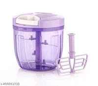 1000ML + 1000ML Combo of Standard Hand Press Push Chopper (1000 ml) and Compact Dori Chopper Cutter Mixer (1000 ml) with Stainless Steel Blades and Whisker Blade for effortlessly Chopping Vegetables Fruits for Your Kitchen (Value Pack) (PACK OF 2) Manual Choppers & Chippers.Name: 1000ML + 1000ML Combo of Standard Hand Press Push Chopper (1000 ml) and Compact Dori Chopper Cutter Mix