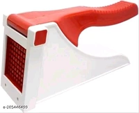 Potato chipser french fries and finger chips cutter/ potato chopper Vegetable & Fruit ChopperName: Potato chipser french fries and finger chips cutter/ potato chopper Vegetable & Fruit ChopperBody Material: PlasticBlade Material: Stainless SteelType: OthersProduct Breadth: 10 CmProduct Height: 20 CmProduct Length: 10 CmNet Quantity (N): Pack Of 1chips cutter/ potato chopper / slice