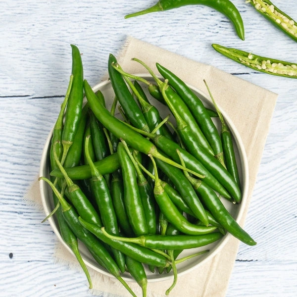 Green Chilli Per Packing 250 Grm 