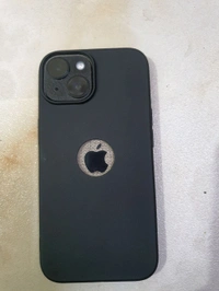 Iphone 15 Silicon Back Cover  - Black, Iphone 15