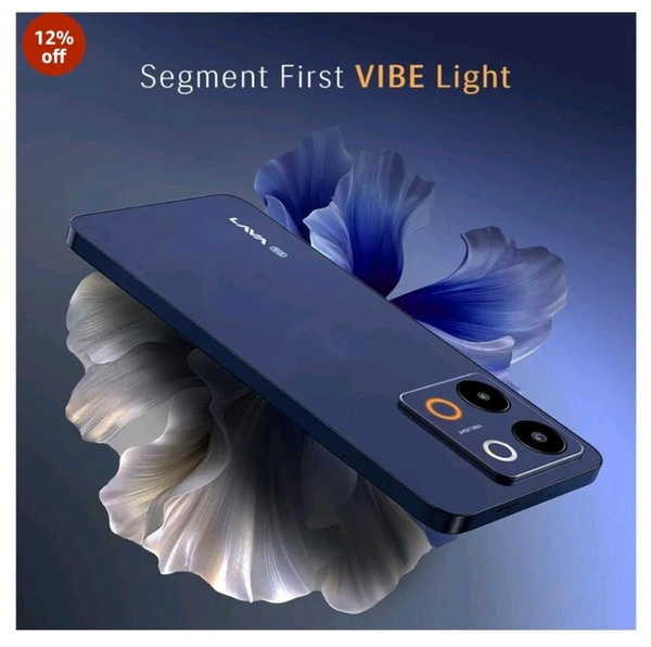 Lava Blaze 3 5G (Glass Gold, 6GB+128GB) | Segment's Fastest 5G Smartphone | Dimensity 6300 Processor | 90Hz Display | 50MP+2MP AI Camera with Vibe Light | 5000 mAh | Glass Back|18W Fast Charging - Glass blue