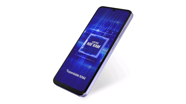 Lava O3 (Glossy Black, 4 GB RAM, 64 GB Storage) | Ultra Fast Octa Core Processor | 6.75" HD+ Display | 13MP AI Dual Rear Camera | 5000 mAh Battery - Glossy lavender