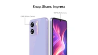 Lava O3 (Glossy Black, 4 GB RAM, 64 GB Storage) | Ultra Fast Octa Core Processor | 6.75" HD+ Display | 13MP AI Dual Rear Camera | 5000 mAh Battery - Glossy lavender