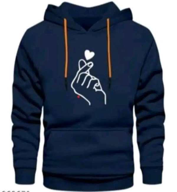 Full Sleeves Sweatshirt for Men (Navy Blue) - Navy Blue, M