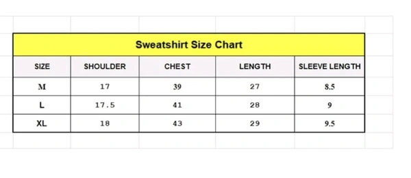 Round Neck Printed Sweatshirt for Men - Black, L