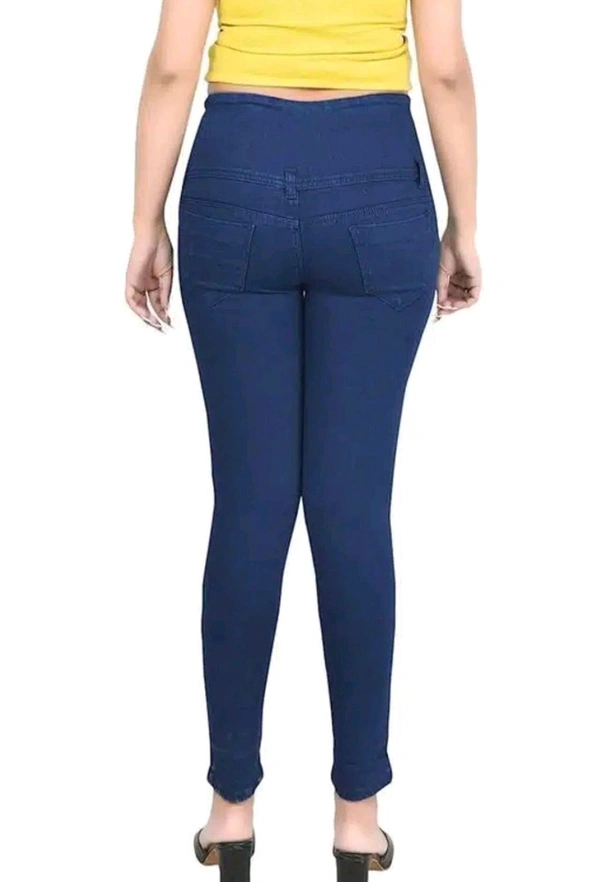 Denim Jeans for Women (Blue) - Navy Blue, 32