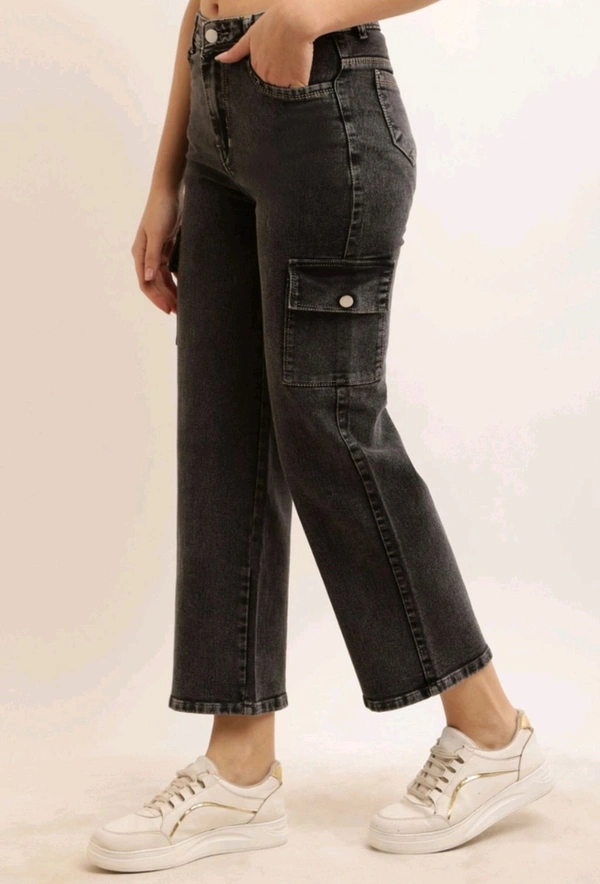 Denim Jeans for Women (Black) - Black, 26