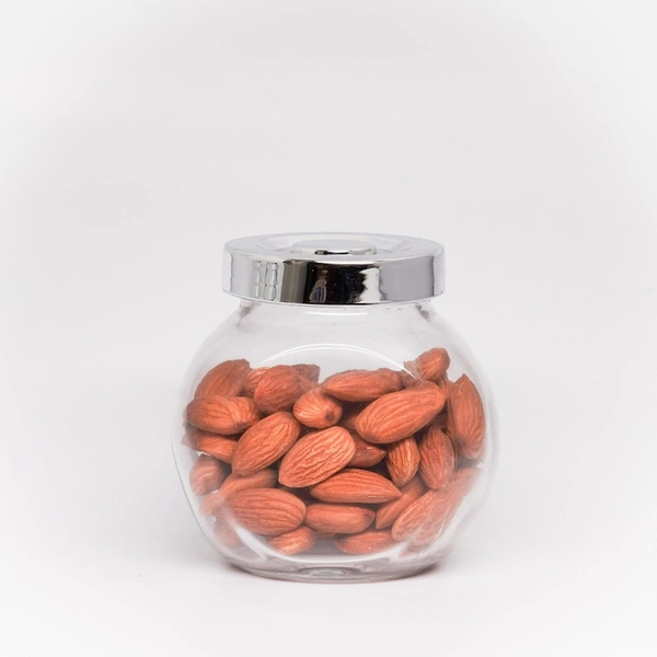Multipurpose 200ml Glass Storage Jars with Airtight Lids - Set of 4 | Ideal for Spices, Herbs, Snacks & More