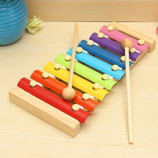 Premium Wooden Xylophone Musical Toy for Children (MultiColor)