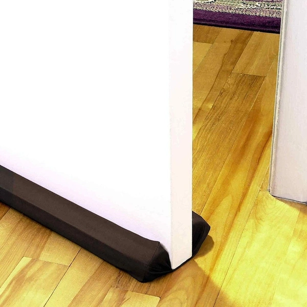 Under Door Fabric Twin Draft Guard Cover Stop Light Dust Cool Air Escape Protector