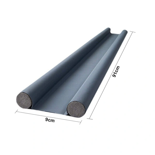 Under Door Fabric Twin Draft Guard Cover Stop Light Dust Cool Air Escape Protector