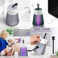 (2 USB Lamp Free) Mosquito Killer Lamp – Dual-Action Bug Trap & Portable Zapper, Ideal for Camping & Indoor Use
