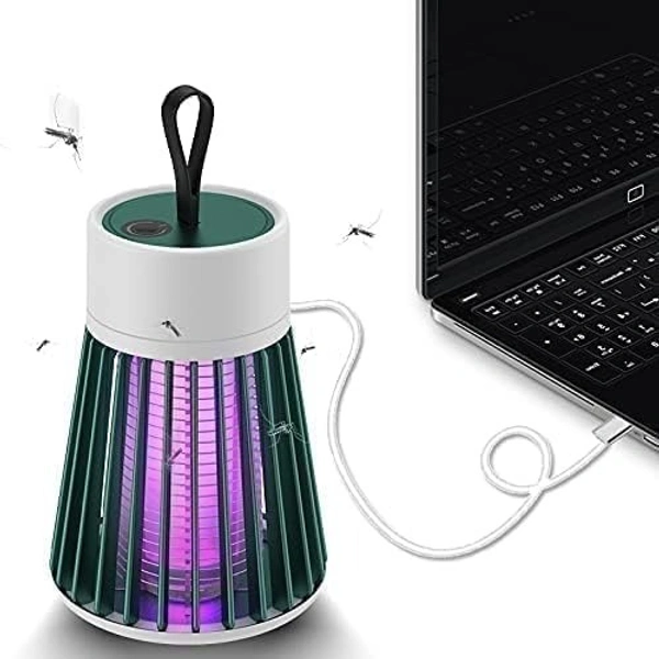 (2 USB Lamp Free) Mosquito Killer Lamp – Dual-Action Bug Trap & Portable Zapper, Ideal for Camping & Indoor Use