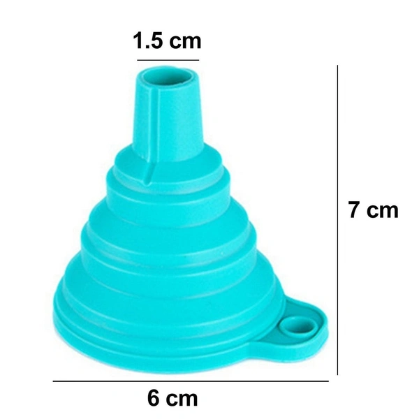 Silicone Funnel for Kitchen Use Oil Pouring Sauce Water Juice