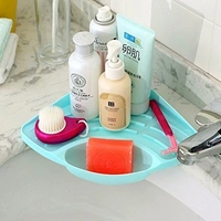 Corner Kitchen Sink Rack with Suction for Efficient Storage and Organization