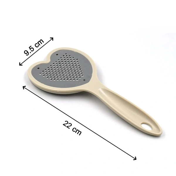(Set of 4) Heart Grater Set & Slicer: The All-in-One Tool for Effortless Fruit, Veggie, and Cheese Prep!