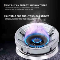(Pack of 2) Gas Stove Stand, Gas Saver Burner Stand, Gas Stove Energy Saving Device 5 kg Roaster (Silver) - Silver