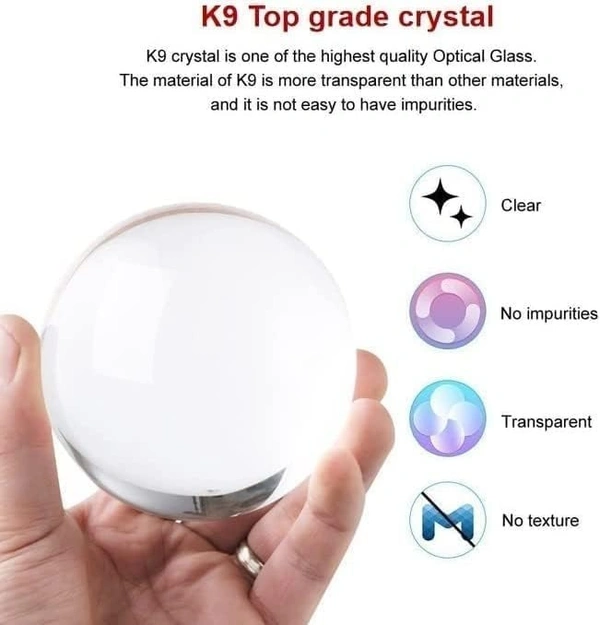 (Solar System) 3D Galaxy Crystal Ball Night Lamp, Glass Ball Night LED Lamp with Wooden Base, USB Table light, for Home Office Decorations, Gifts for Men, Women and Kids - Solar System