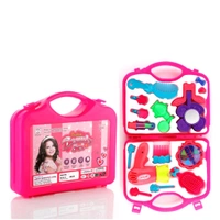 Beauty Make up Set for Kids Girls with Fold-able Suitcase (Multicolour)
