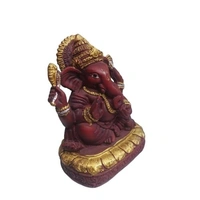 MOI Ganesh  - L 3.5 x B 2 x H 4 Inch., Polyresin, 342 gms.