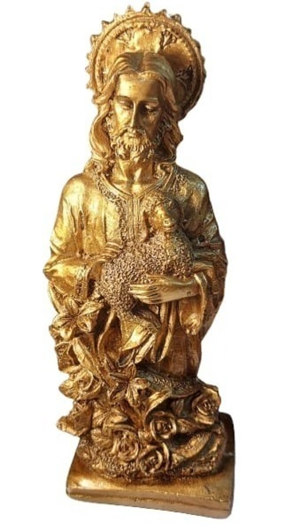 MOI Jesus - L 3 x B 2 x H 8 Inch., Polyresin, 610 gms.