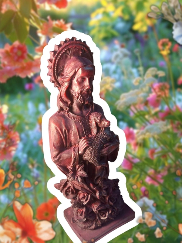 MOI Jesus - L 3 x B 2 x H 8 Inch., Polyresin, 610 gms.