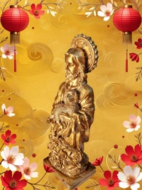 MOI Jesus - L 3 x B 2 x H 8 Inch., Polyresin, 610 gms.