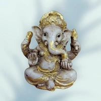 MOI Ganesh - L 1.5 x B 1 x H 2 Inch., Polyresin, 36 gms.