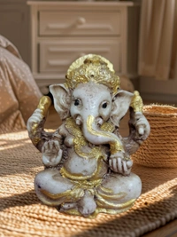 MOI Ganesh - L 1.5 x B 1 x H 2 Inch., Polyresin, 36 gms.