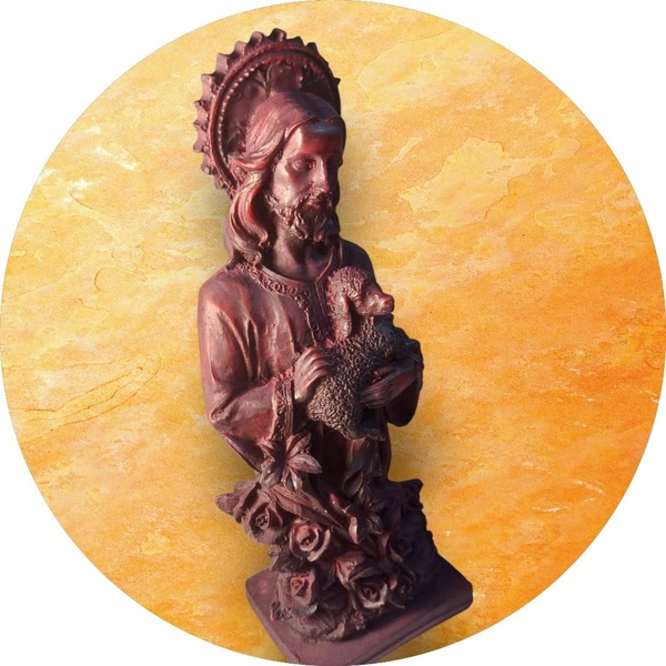 MOI Jesus - L 3 x B 2 x H 8 Inch., Polyresin, 610 gms.