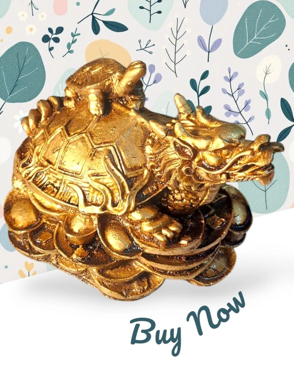MOI Dragon  - L 5 x B 4.5 x H 4 Inch., Polyresin, 700 gms.