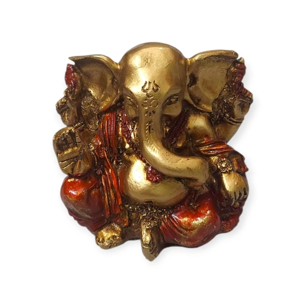MOI Ganesh - Height - 3 Inches, Polyresin, 112 gms., Box