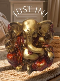 MOI Ganesh - Height - 3 Inches, Polyresin, 112 gms., Box