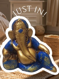MOI Ganesh - Height - 3 Inches, Polyresin, 72 gms., Box