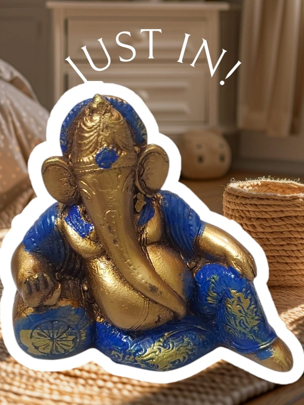 MOI Ganesh - Height - 3 Inches, Polyresin, 72 gms., Box