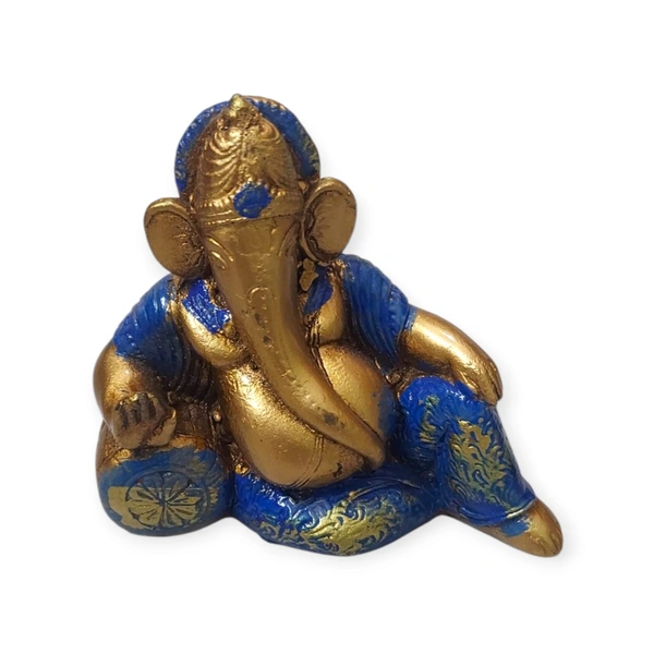MOI Ganesh - Height - 3 Inches, Polyresin, 72 gms., Box