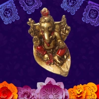 MOI Ganesh - Height - 2.5 Inches, Polyresin, Box