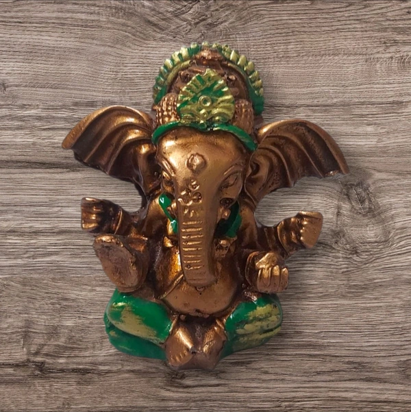 MOI Ganesh - Height - 2.5 Inches., Polyresin, 70 Gms., Box