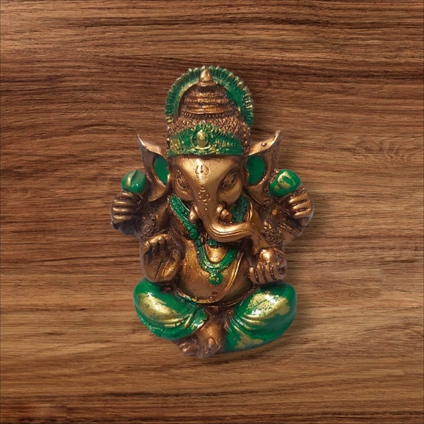 MOI Ganesh - Height - 3.5 Inches., Polyresin, Box